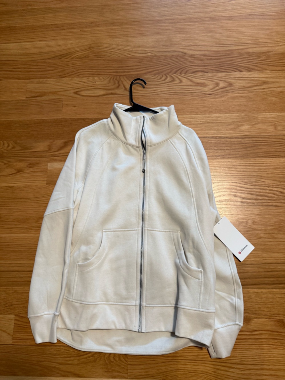 Scuba Bone Lululemon Full Zip Sweatshirt